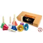 Stagg SHBSET set di campane a mano diatoniche a 8 toni con campane codificate a colori e custodia da trasporto