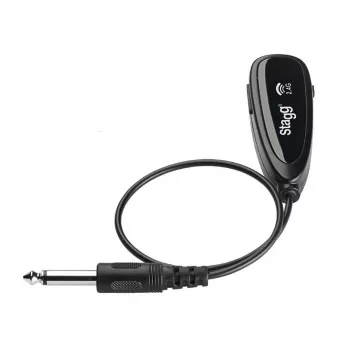 Stagg SUW 12G Sistema wireless digitale per chitarra a 2,4 GHz con batterie ricaricabili