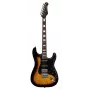 Stagg SES-60 SNB chitarra elettrica - Sonic Blue, pickup SSS, corpo in ontano