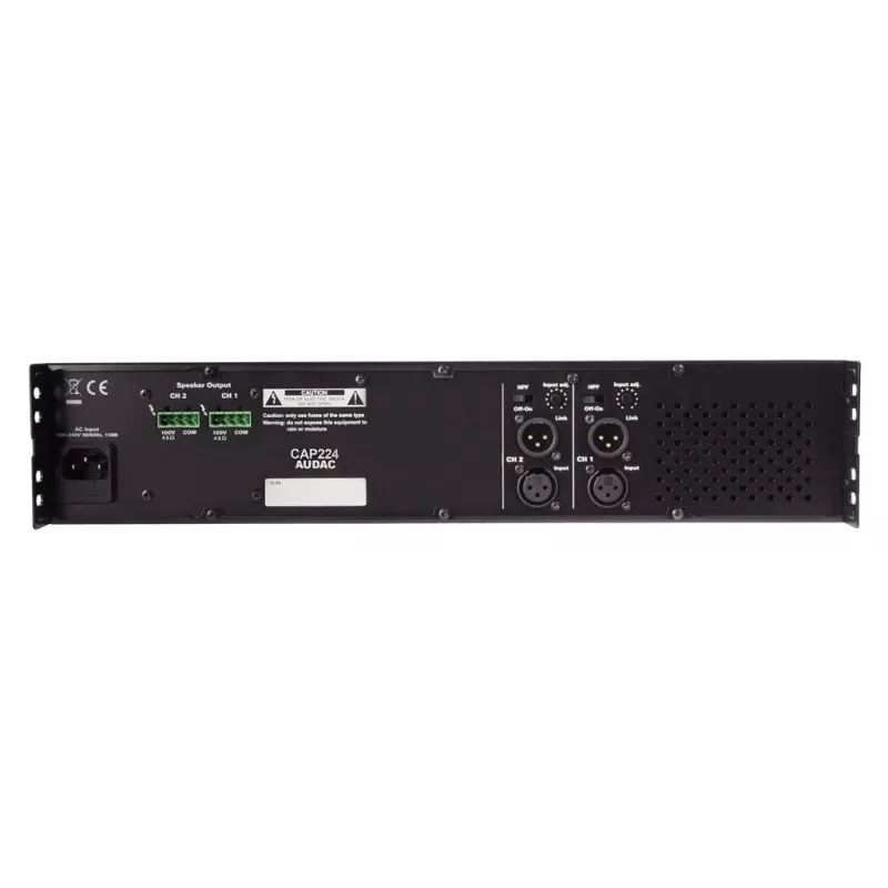 AUDAC CAP224 amplificatore audio a 2.0 canali