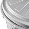 keeeper Mats Maxi contenitore per rifiuti 50L, Ø50 x 55 cm, argento