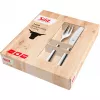 SILIT Trend set posate da bistecca, 12 pezzi, acciaio inox