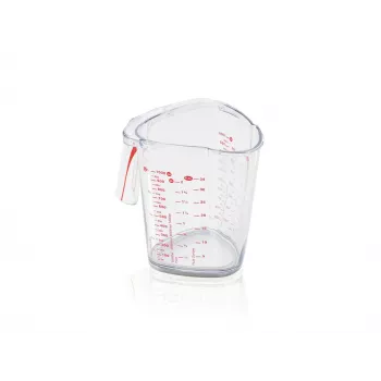 LEIFHEIT misurino 1L, trasparente, plastica SAN, scale ml/L/grammi, lavabile in lavastoviglie