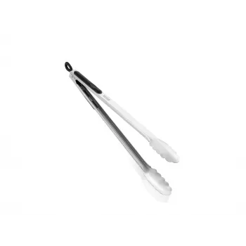 LEIFHEIT pinza da cucina e barbecue 41cm acciaio inox con meccanismo di bloccaggio
