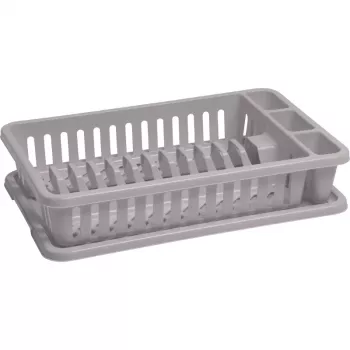 CURVER scolapiatti 26,5x42x8,8 cm grigio