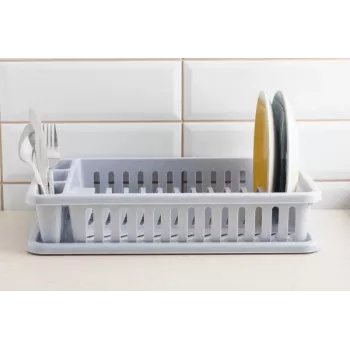 CURVER scolapiatti 26,5x42x8,8 cm grigio