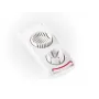 LEIFHEIT tagliauova Combi – tagliauova e taglia-uova sode 2-in-1, bianco
