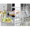 LEIFHEIT shaker per condimento per insalata 300 ml, trasparente/verde