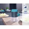 LEIFHEIT tagliaverdure a spirale manuale 2 opzioni di taglio bianco/verde
