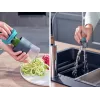 LEIFHEIT tagliaverdure a spirale manuale 2 opzioni di taglio bianco/verde