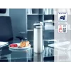LEIFHEIT Thermo Mug Flip 600 ml argento
