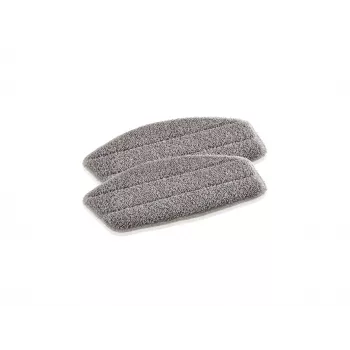 Leifheit CleanTenso panni in microfibra di ricambio, confezione da 2, bianco