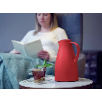LEIFHEIT Thermos Harmonic rosso caraffa termica con isolamento sottovuoto 1,0 L