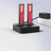 AXAGON ADSA-M2C22L dock per due SSD M.2 NVMe, USB-C 20Gbps, funzione di clonazione
