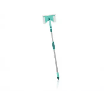 LEIFHEIT spazzola per piastrelle e bagno con manico telescopico 93-150 cm detergente per bagno Micro Duo