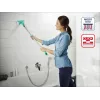 LEIFHEIT spazzola per piastrelle e bagno con manico telescopico 93-150 cm detergente per bagno Micro Duo