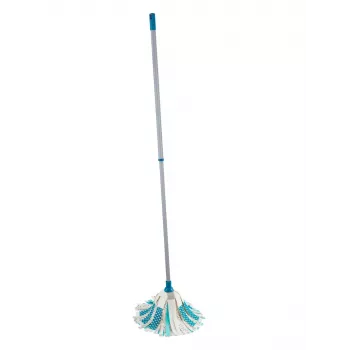 LEIFHEIT Power Mop 3in1 spazzola lavapavimenti con manico telescopico