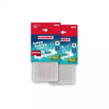 LEIFHEIT panni di ricambio 2 pz. SuperDuster Floor M 33cm