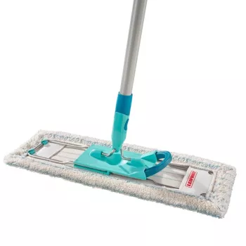 Leifheit Profi XL Cotton Plus panno lavapavimenti con manico pieghevole, 42 cm