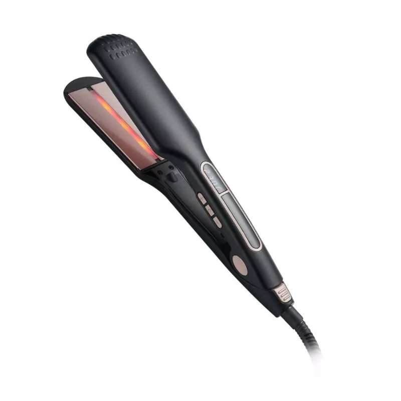StayBeauty di Extralink M-17722 piastra per capelli in ceramica, 60W, temperatura regolabile, nero