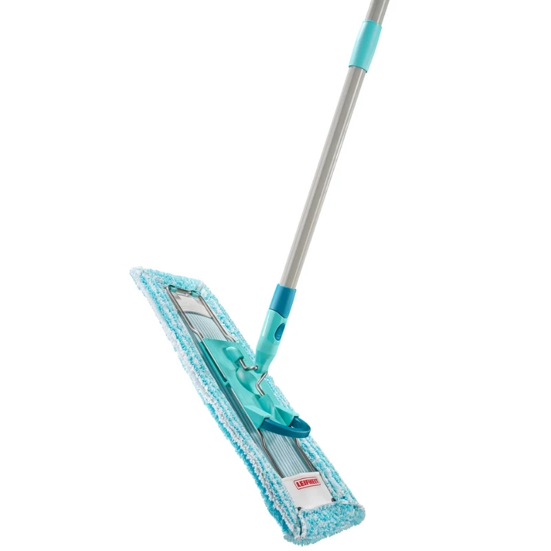 LEIFHEIT Profi XL Super Soft scopa per pavimenti con manico pieghevole, 42 cm