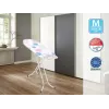 LEIFHEIT asse da stiro Classic M Basic 120x38cm con 8 regolazioni in altezza e copertura in cotone