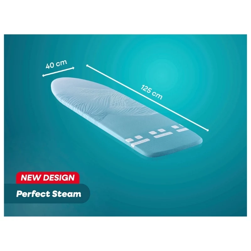 LEIFHEIT copertura asse da stiro Perfect Steam Air Board Express S/M 125x40cm