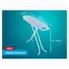LEIFHEIT asse da stiro Classic M Compact 120x38cm con copertura in cotone e appoggio ferro fisso