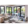 LEIFHEIT Air Board M Compact Plus asse da stiro 120x38cm con tecnologia Thermo-Reflect