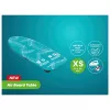 LEIFHEIT Air Board Table Compact asse da stiro 70x30 cm, Thermo-Reflect, pieghevole, blu/bianco