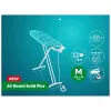 LEIFHEIT Air Board M Solid Plus asse da stiro 120x38cm con copertura Thermo-Reflect