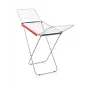 LEIFHEIT Classic Siena 200 Easy stendibiancheria in alluminio - 20 m con stenditore ad alette, argento/grigio