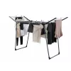 LEIFHEIT Pegasus 180 Solid Black stendibiancheria a ali, 18 m di stenditura, pieghevole, inossidabile, per interni/esterni
