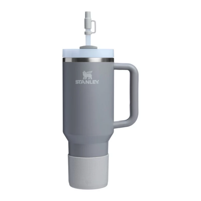 STANLEY The Quencher Boot + beccuccio per cannuccia 1,18L grigio chiaro
