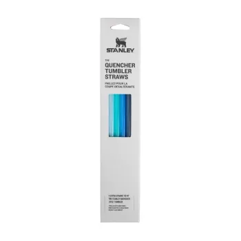 STANLEY set di 4 cannucce per The Quencher Travel Tumbler 0,89L blu