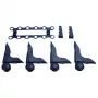 Leifheit Classic Tower 270/340/450 kit di montaggio per stendibiancheria