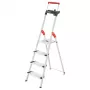 HAILO L85 ComfortLine scala domestica in alluminio a 4 gradini