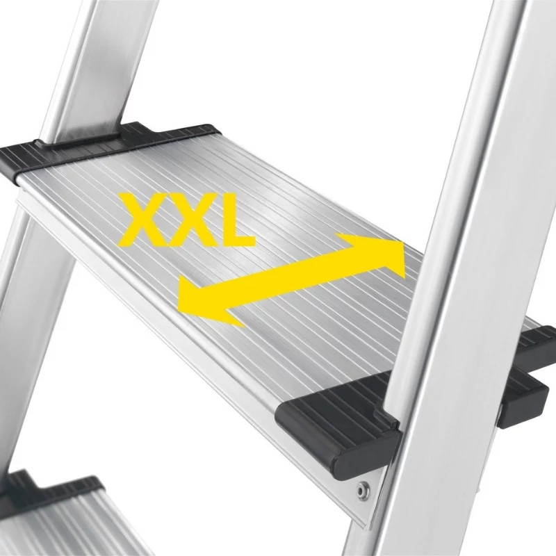 HAILO L85 ComfortLine scala domestica in alluminio a 4 gradini