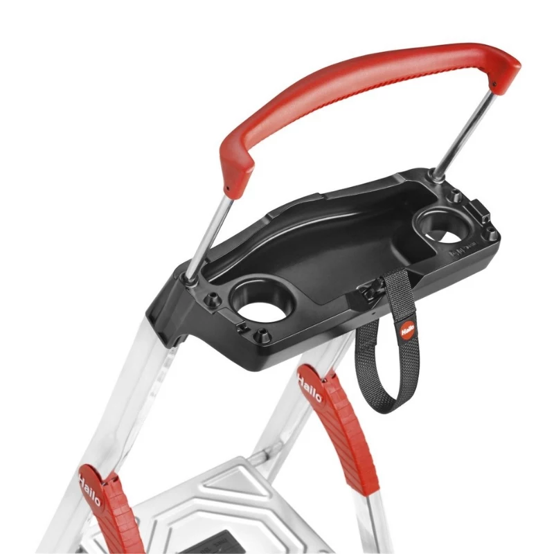 HAILO L85 ComfortLine scala domestica in alluminio a 4 gradini