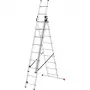 HAILO ProfiStep Combi scala in alluminio 3x9 gradini