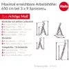 HAILO ProfiStep Combi scala in alluminio 3x9 gradini
