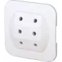 Kopp 174902005 spina euro Type-C, bianco, 2,5 A, 250 V, morsetti a vite, automontaggio