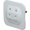 Kopp 174902005 spina euro Type-C, bianco, 2,5 A, 250 V, morsetti a vite, automontaggio
