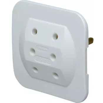 Kopp 174902005 spina euro Type-C, bianco, 2,5 A, 250 V, morsetti a vite, automontaggio
