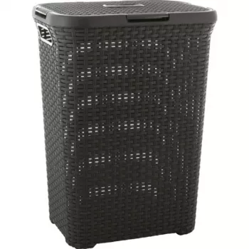 Curver Style 60L cesto portabiancheria grigio scuro