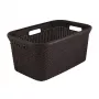 CURVER cesto portabiancheria Style 45L 59,2 x 38 x 27 cm marrone scuro