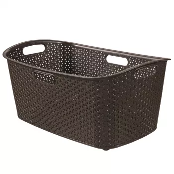 CURVER My Style cesto portabiancheria 47L marrone scuro 60x39x28cm
