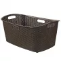 CURVER My Style cesto portabiancheria 47L marrone scuro 60x39x28cm