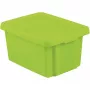 CURVER Essentials 16L scatola per riporre con coperchio, verde, 30 x 39 x 21 cm