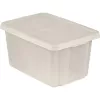 CURVER Essentials 45L scatola per riporre trasparente con coperchio, 57 x 40 x 30 cm, impilabile, adatta per alimenti